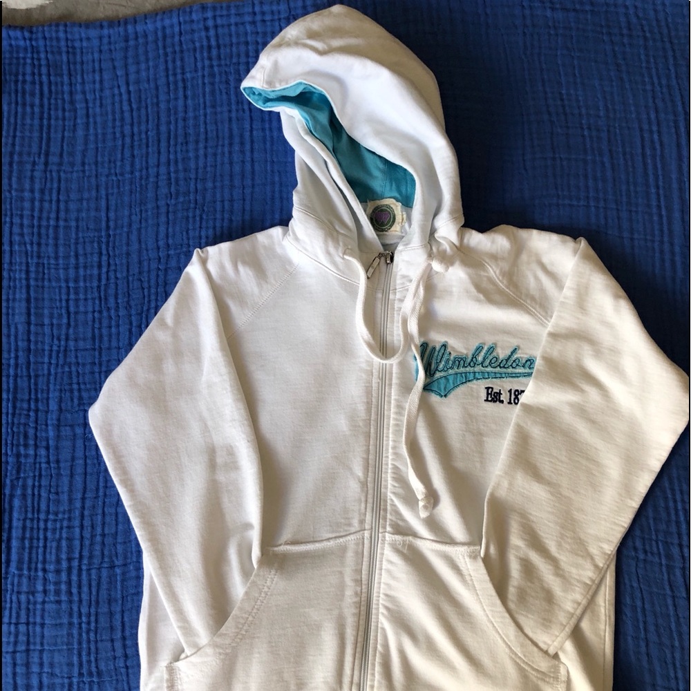 Wimbledon Tennis Hoodie Sweat Top England SiE XS